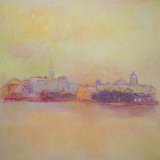 2008 Acrylique - Ville paisible 100x100