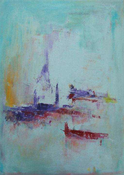 2008 Acrylique - Bateaux perdus 70x50