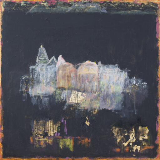 2025 Ville fantôme dorée 80x80