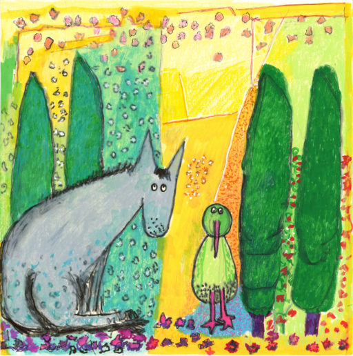 Ane et Oiseau