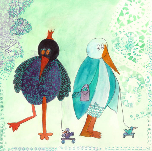 Oiseaux et jouets