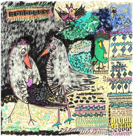 Conversation d'oiseaux